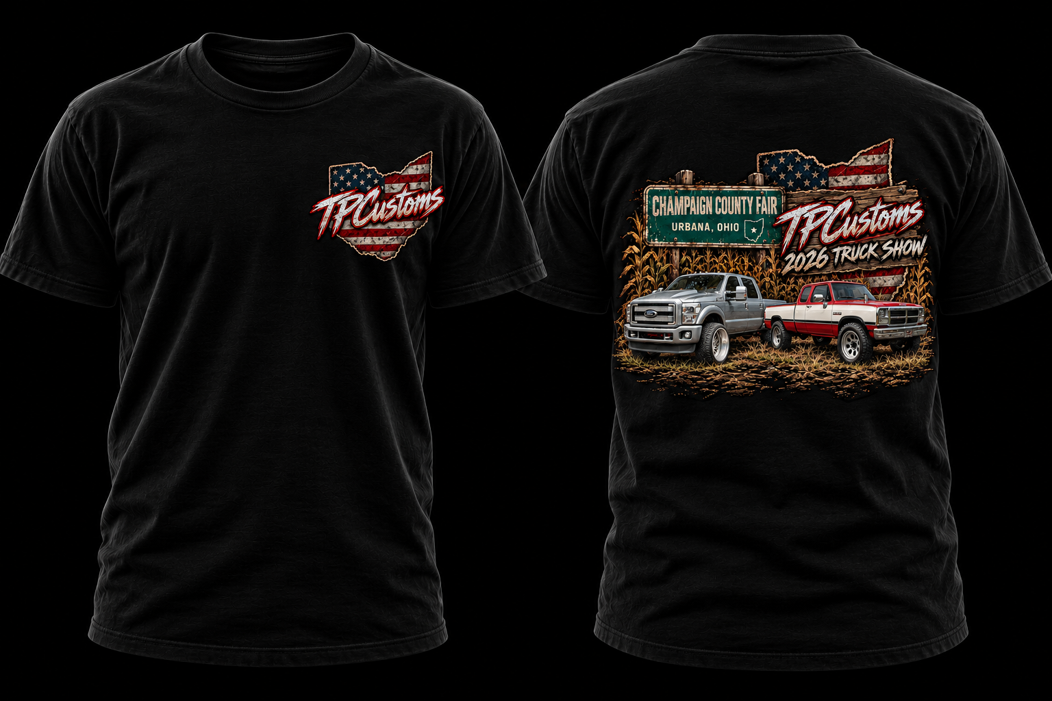 TP Customs 2026 Truck Show T-Shirt