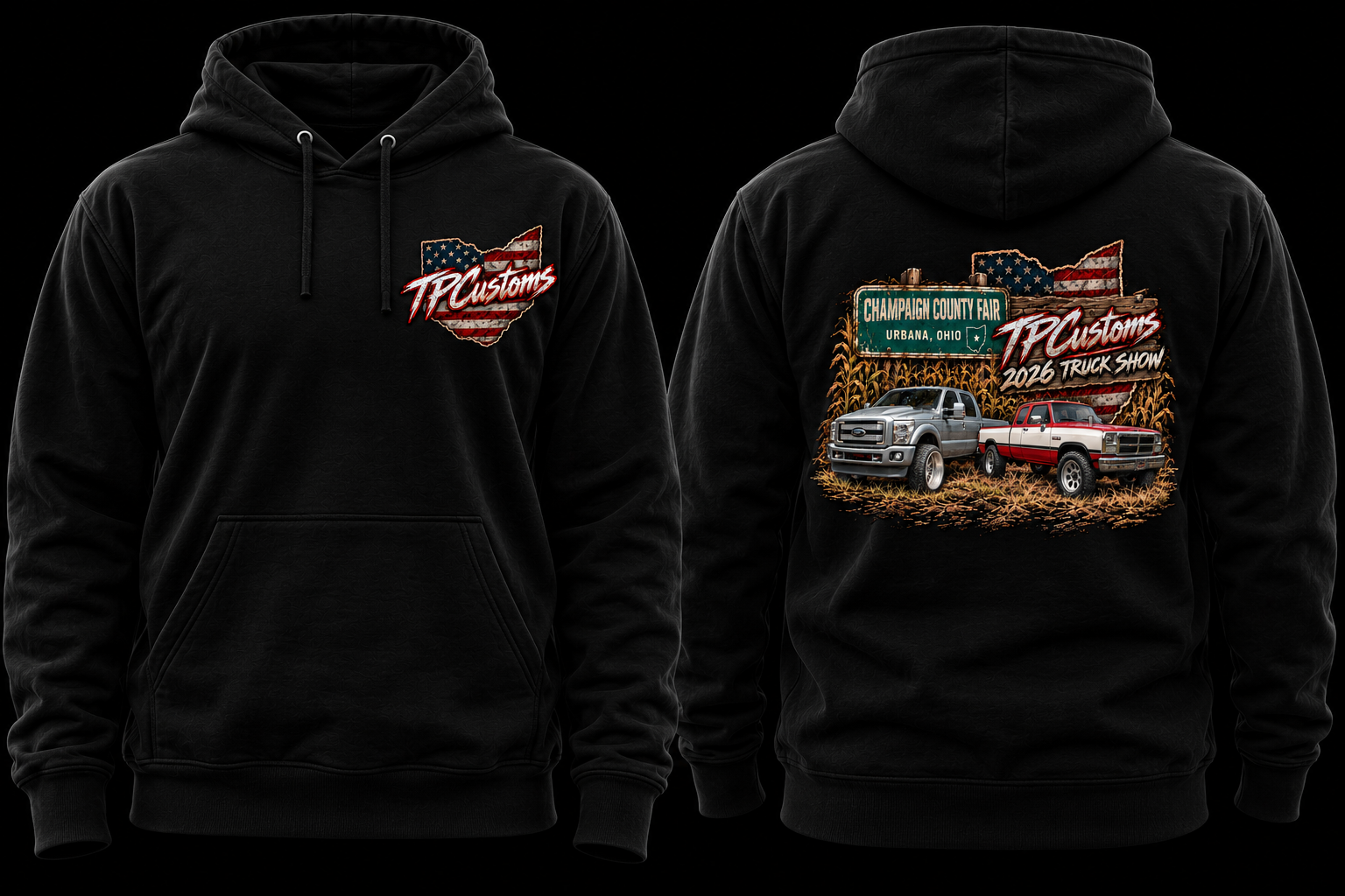 TP Customs 2026 Truck Show Hoodie